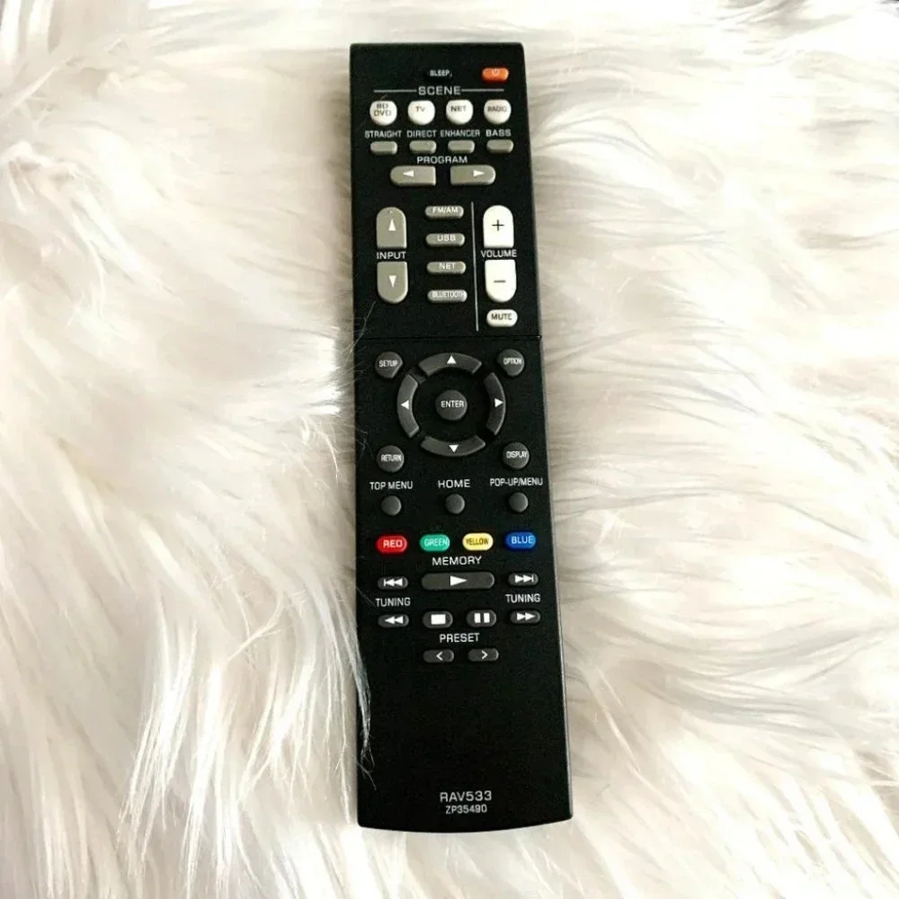 RAV533 Replace Remote for Yamaha AV Receiver HTR-5069 RX-A660 RX-V581 RX-V583 - Picture 5 of 5